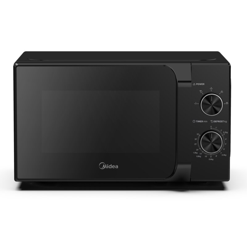 Kuchenka mikrofalowa MIDEA MM20CF2EBK 700W średnica 25.5cm pojemność 20L Czarny