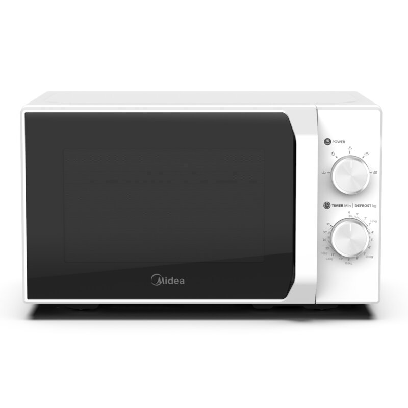 Kuchenka mikrofalowa MIDEA MM20CF2E 700W średnica 25.5 cm pojemność 20L Biały