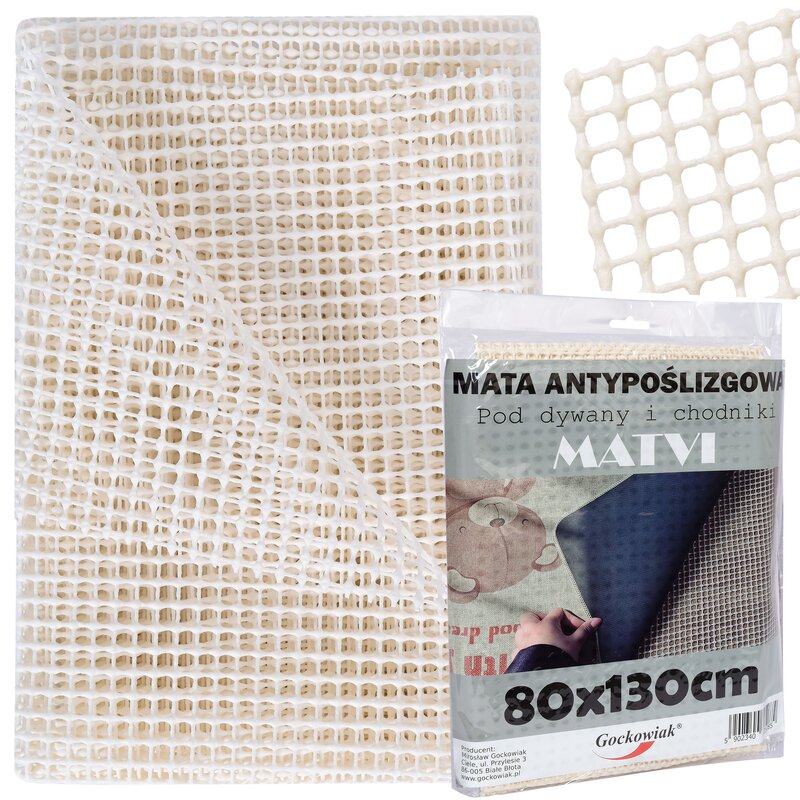 Mata pod dywan GOCKOWIAK Matvi 80 x 130 cm Kremowy
