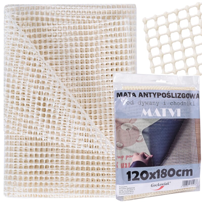 Mata pod dywan GOCKOWIAK Matvi 120 x 180 cm Kremowy