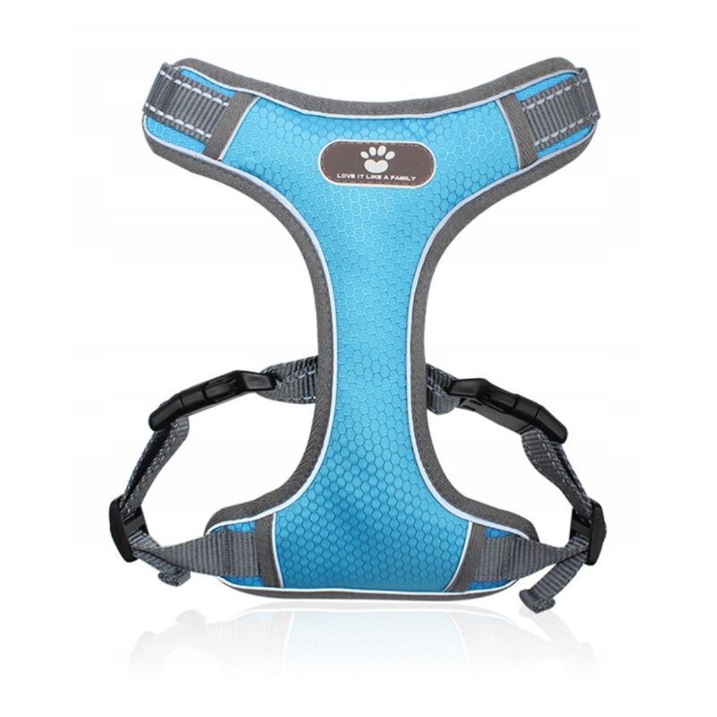 Szelki dla psa ZWIERZOPASJA Astro XL Błękitny