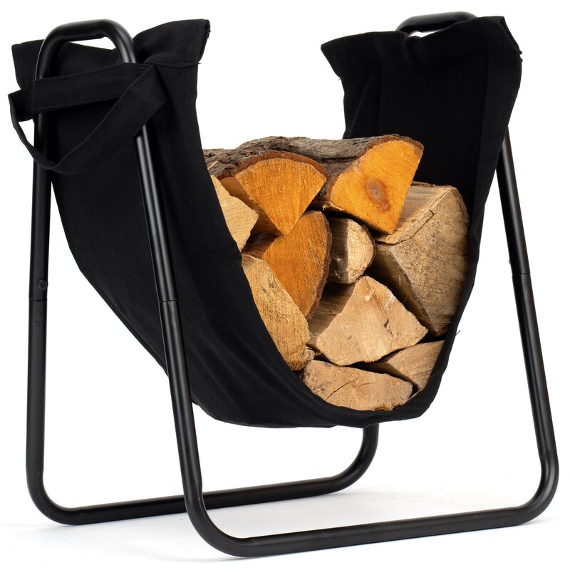 Stojak na drewno GOCKOWIAK Surat Czarny 20kg