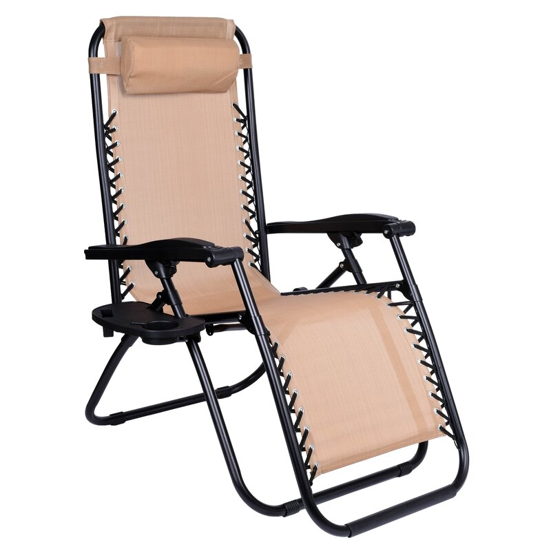 Leżak ogrodowy EHOKERY Orion Zero Gravity Beżowy