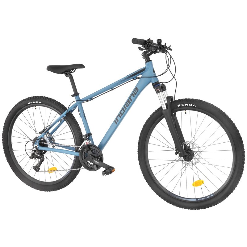 Rower górski MTB INDIANA X-Pulser 3.7 M21 27.5 cala męski Niebiesko-czarny