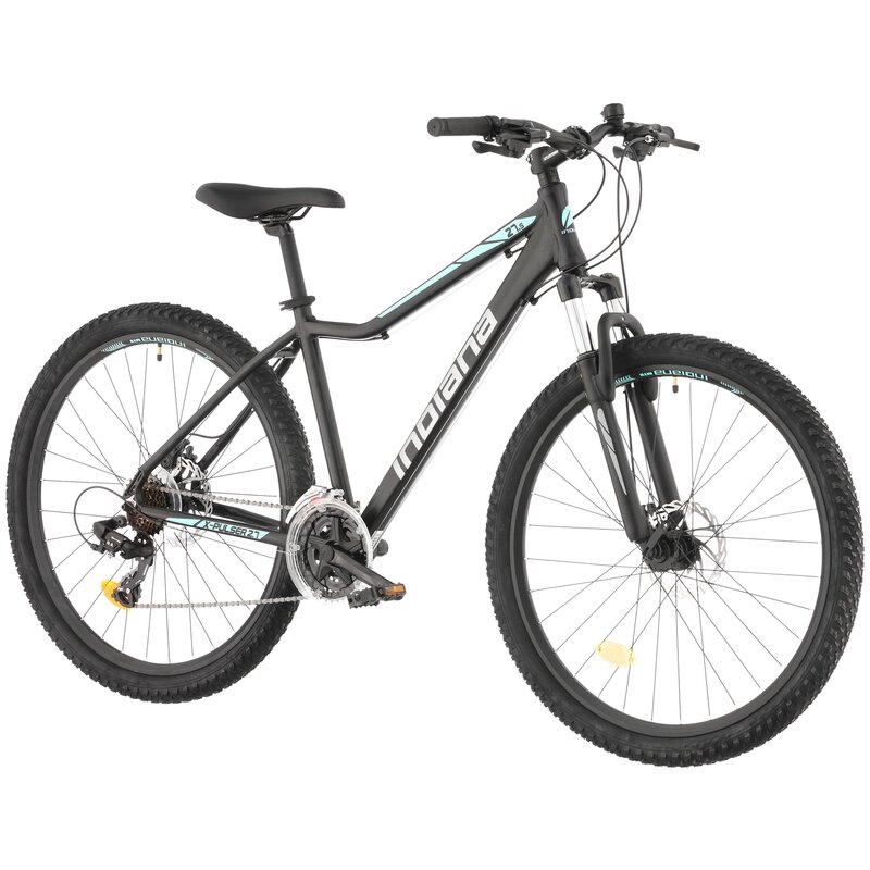 Rower górski MTB INDIANA X-Pulser 2.7 D19 27.5 cali damski Czarno-miętowy
