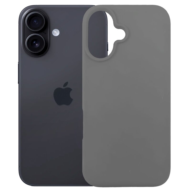 Etui 3MK Silicone Guardx  do Apple iPhone 16 Szary
