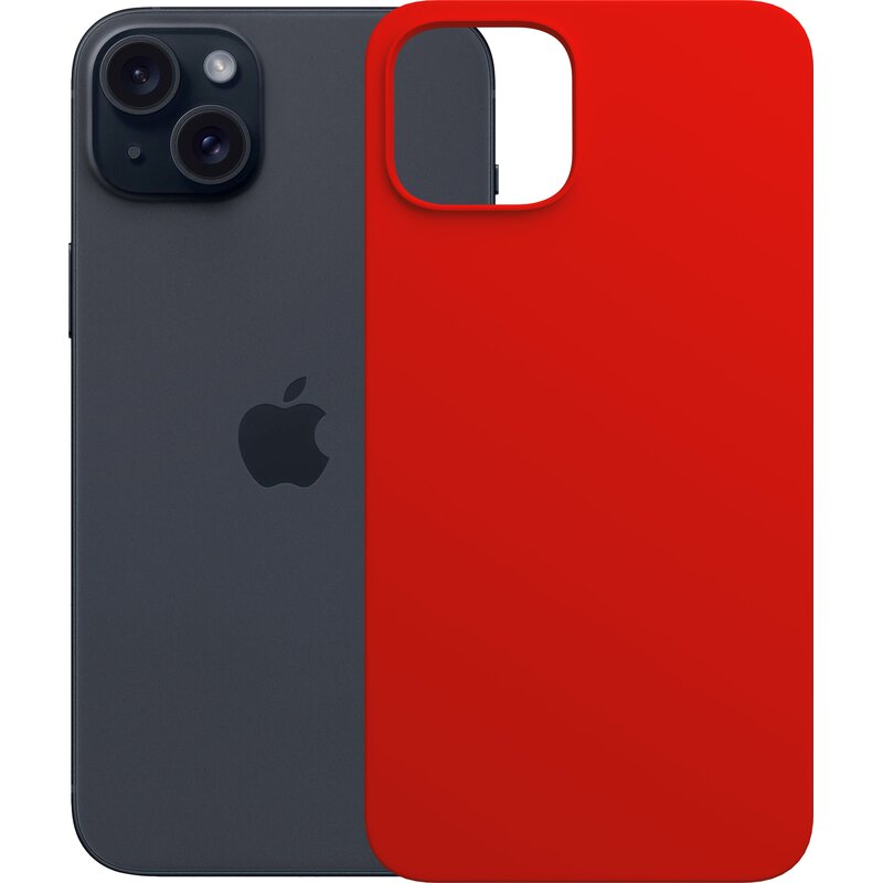 Etui 3MK Silicone Guardx  do Apple iPhone 15 Czerwony