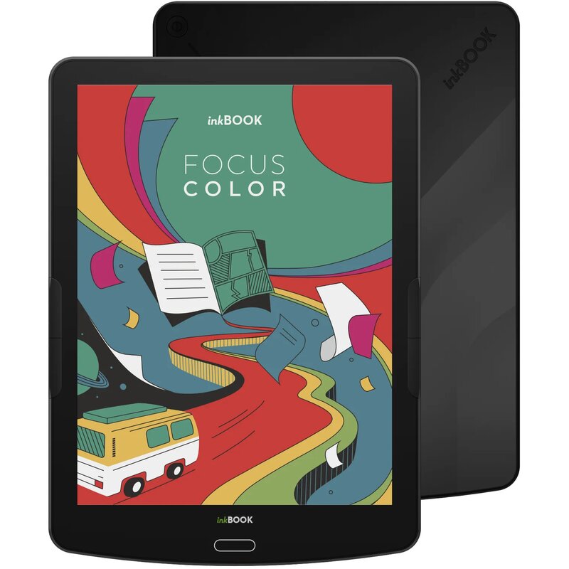 inkBOOK Focus Color 7,8" Wi-Fi Czarny