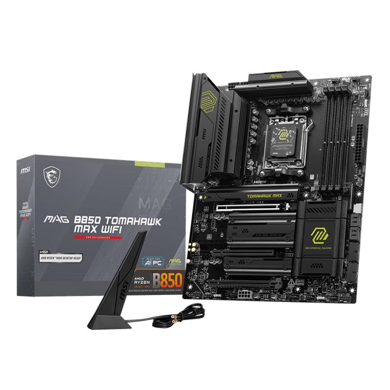 MSI Płyta główna MAG B850 TOMAHAWK MAX WIFI AM5 4DDR5 ATX