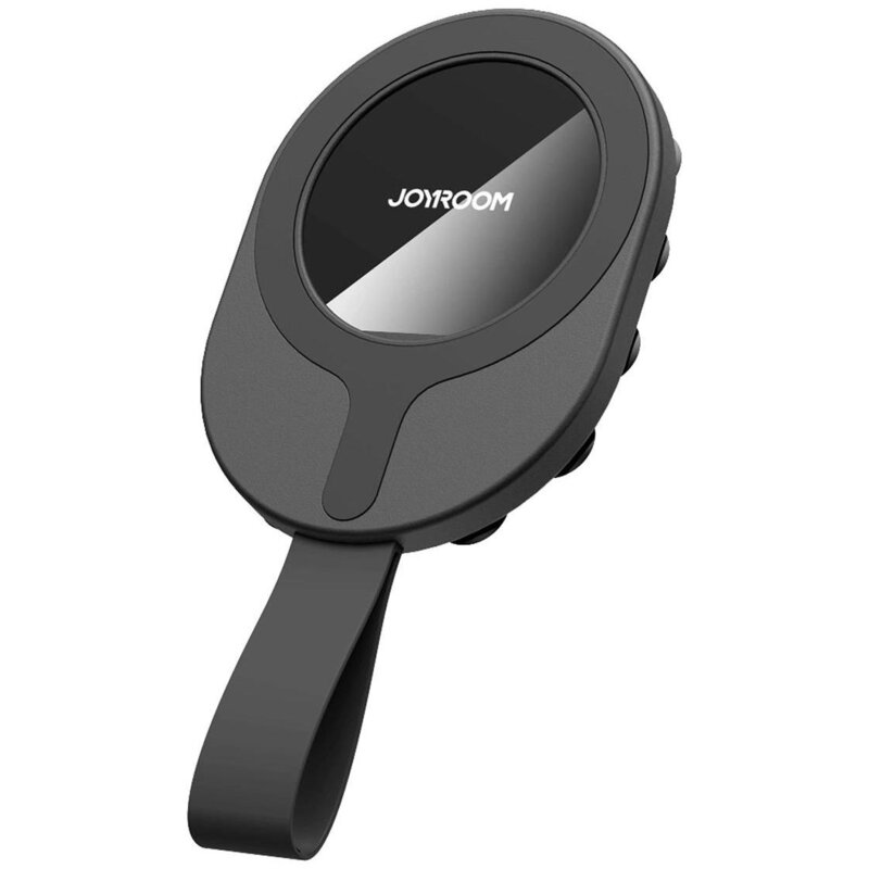 Uchwyt na telefon i smartfon JOYROOM JR-ZS393-S MagSafe Czarny uchwyt samochodowy na szybę i deskę rozdzielczą