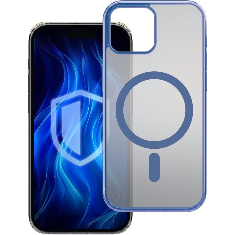 Etui 3MK Frosty Guardx MagCase do Apple iPhone 15 Niebieski