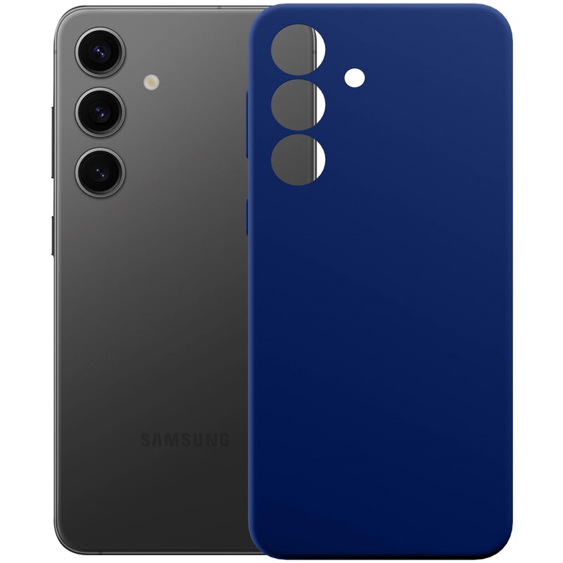 Etui 3MK Silicone Guardx do Samsung Galaxy S24 Niebieski