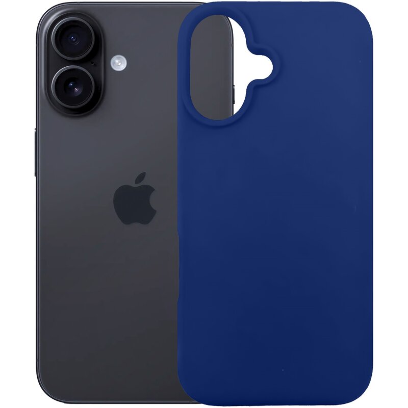 Etui 3MK Silicone Guardx  do Apple iPhone 16 Niebieski