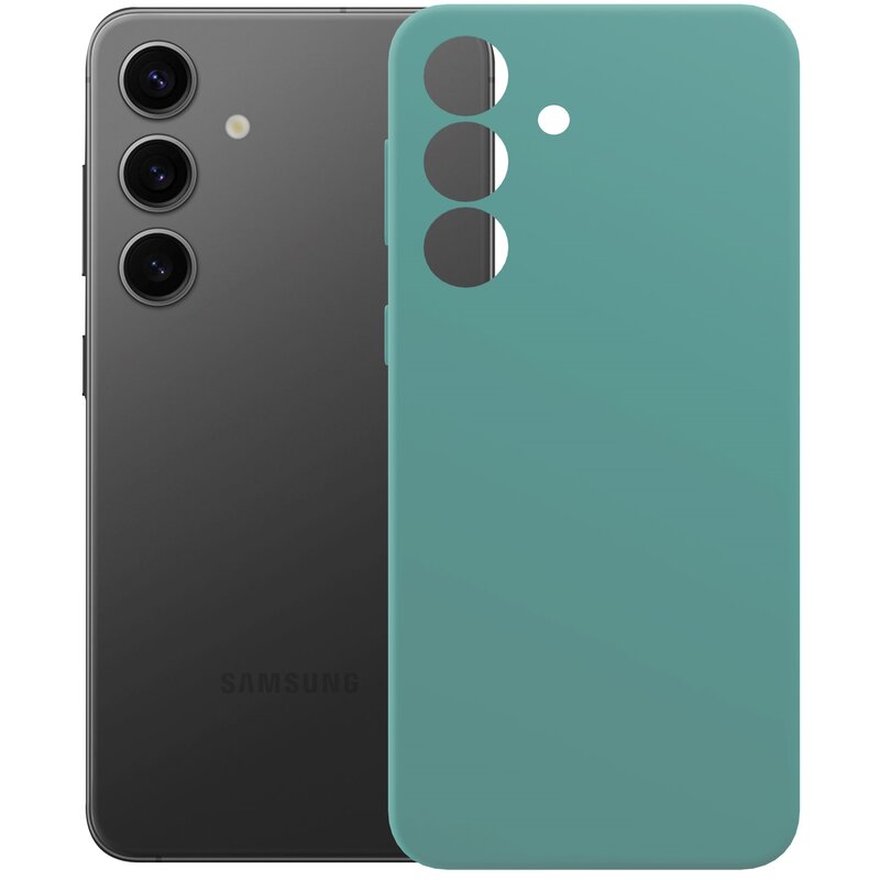 Etui 3MK Silicone Guardx do Samsung Galaxy S24 Zielony