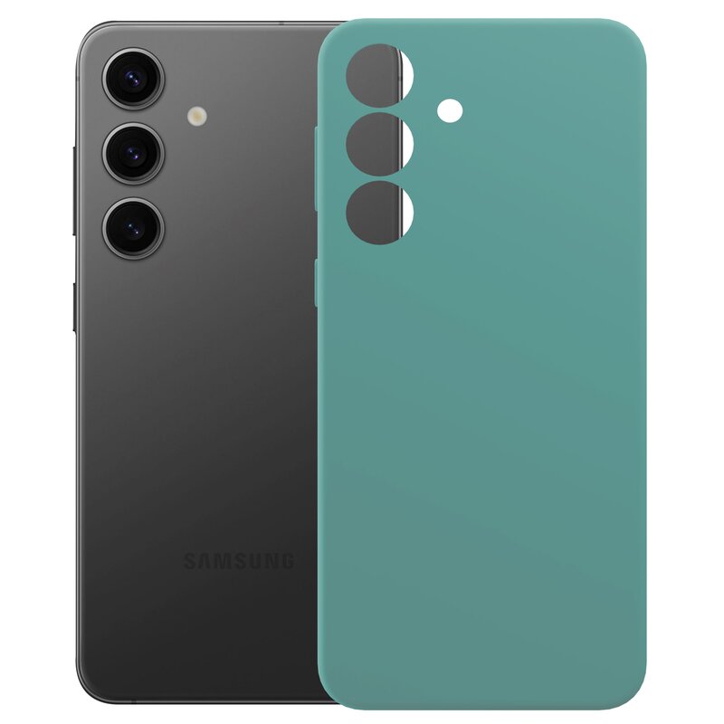 Etui 3MK Silicone Guardx  do Samsung Galaxy S24 FE Zielony