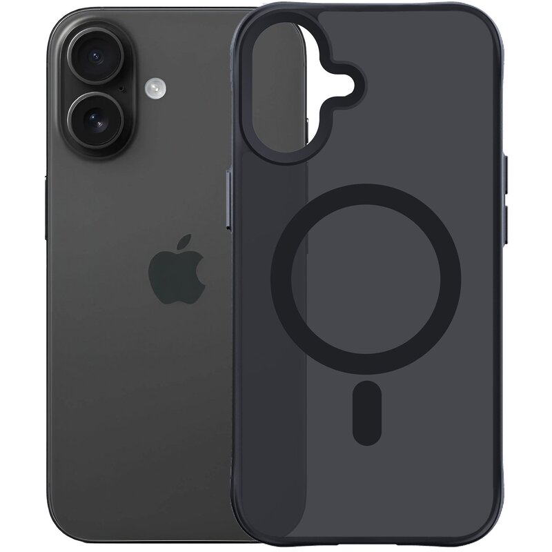 Etui 3MK Smoke Guardx MagCase do Apple iPhone 16 Czarny