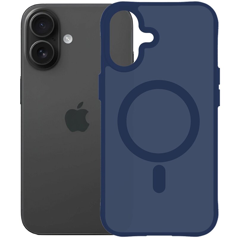 Etui 3MK Smoke Guardx MagCase do Apple iPhone 16 Niebieski