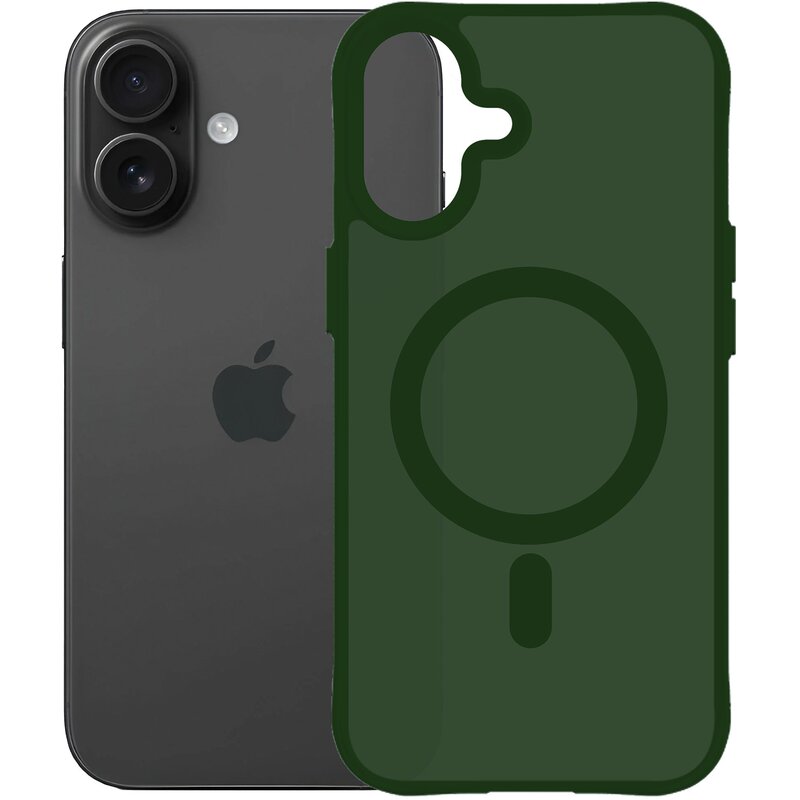 Etui 3MK Smoke Guardx MagCase do Apple iPhone 16 Zielony