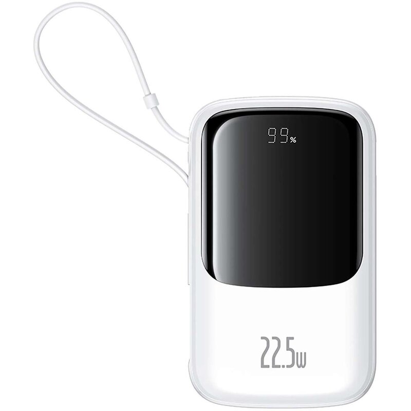 Powerbank BASEUS Qpow Pro+ 10000mAh 22.5W Biały
