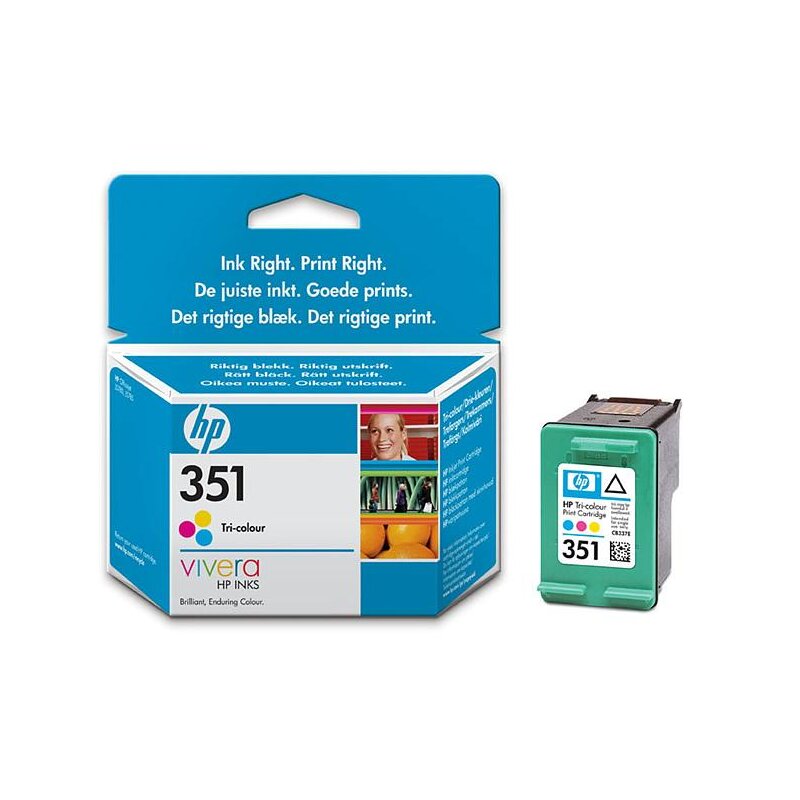 Tusz HP 351 Kolorowy 3.5 ml CB337EE