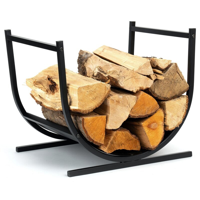 Stojak na drewno GOCKOWIAK Turyn Czarny 50kg