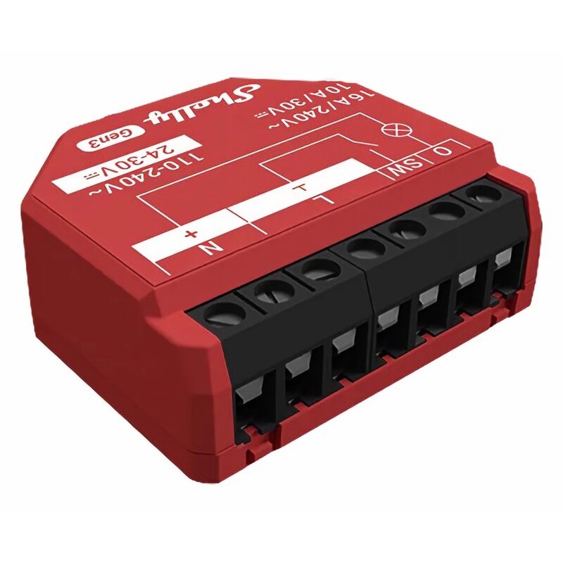 Sterownik SHELLY 1PM Gen3 Wi-fi Bluetooth