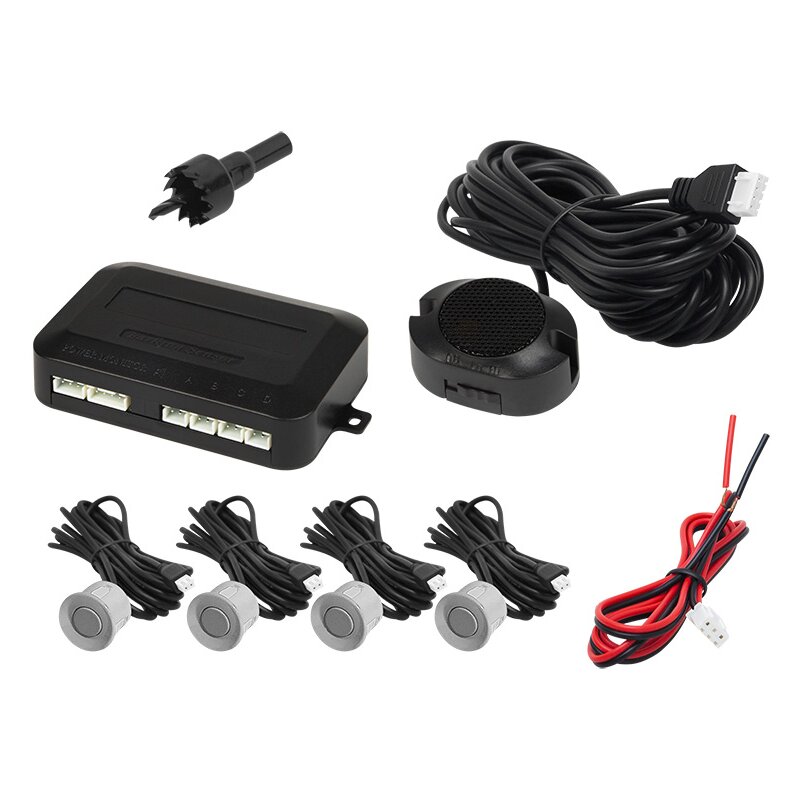 Czujniki parkowania BLOW CPB4 Srebrny