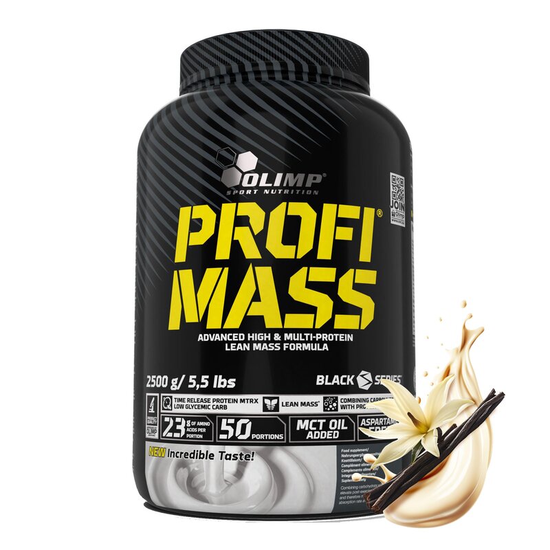 Odżywka węglowodanowa OLIMP Profi Mass Waniliowy (2500 g)