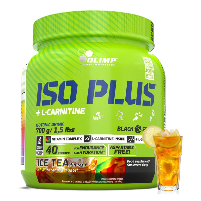 Izotonik OLIMP Iso Plus Powder Mrożona herbata (700 g)
