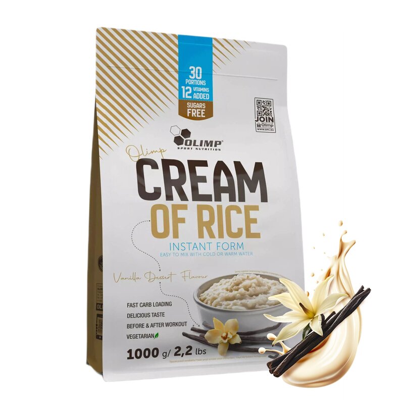 Odżywka węglowodanowa OLIMP Cream of Rice Waniliowy (1000 g)
