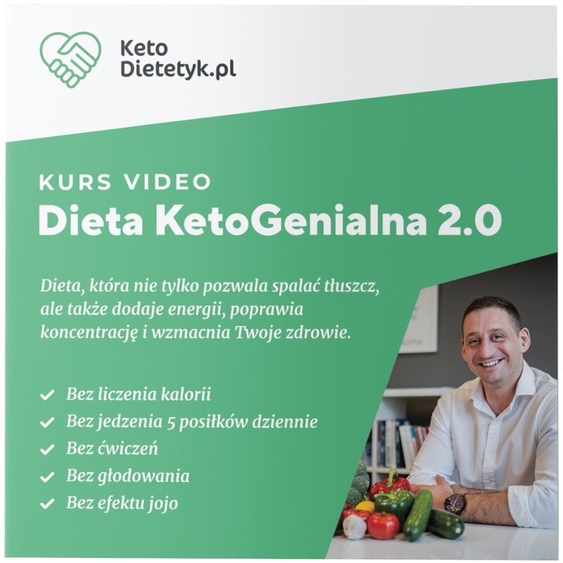 Karta podarunkowa KETODIETETYK Szkolenie online: Dieta Ketogenialna