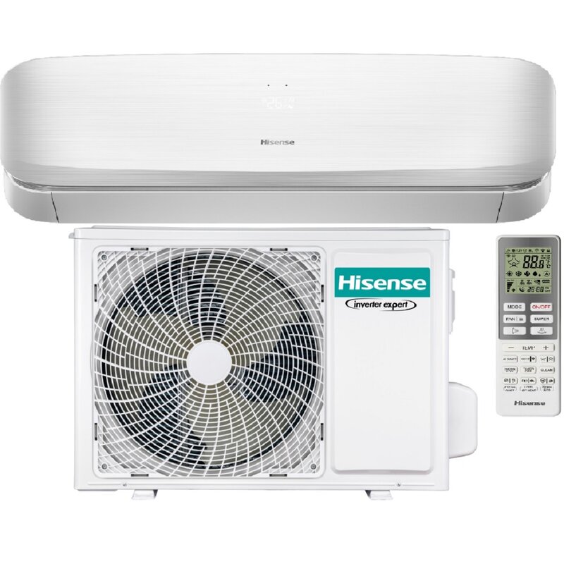 Klimatyzator Split, Pompa ciepła powietrze - powietrze HISENSE Fresh Air QJ35XJ3AG AS35XJ3EW 3.5 KW