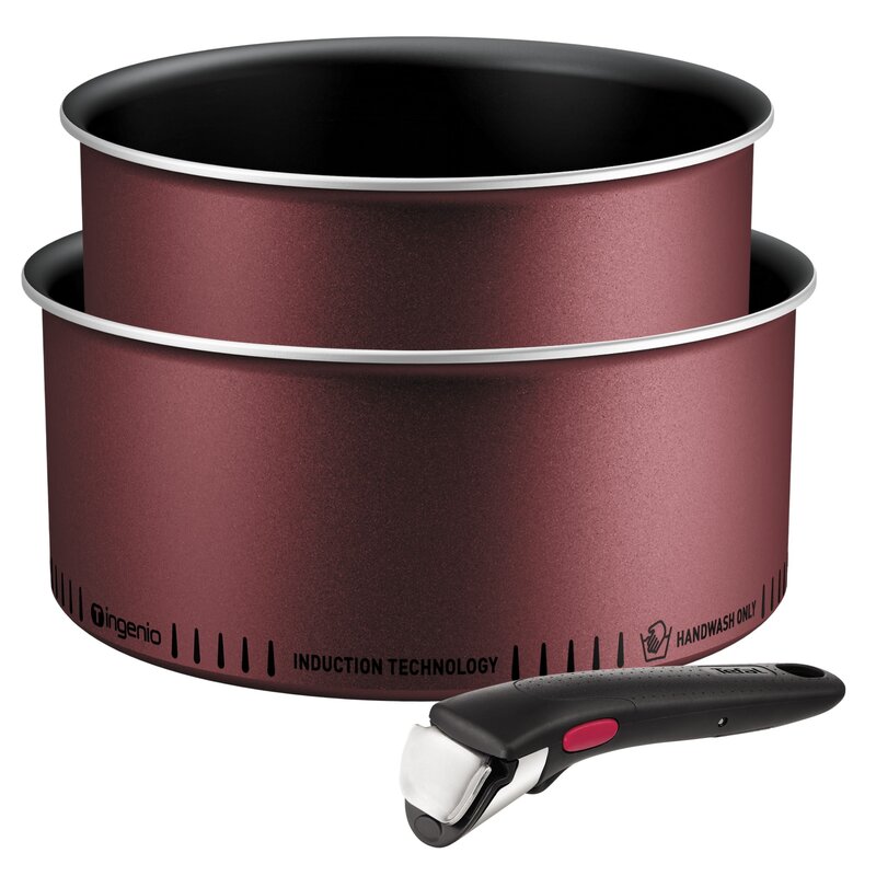 Zestaw garnków TEFAL Ingenio Simply Cook L7248453 (3 elementy)