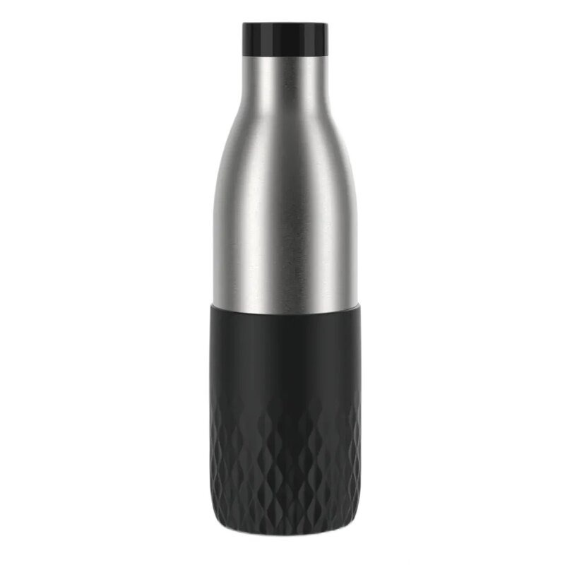 Butelka termiczna TEFAL Bludrop N3111110 Srebrno-czarny 700 ml