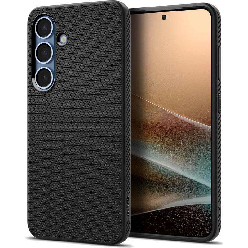 Etui SPIGEN Liquid Air do Samsung Galaxy S25+ Czarny mat