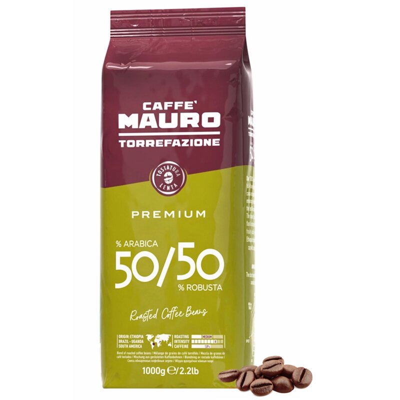Kawa ziarnista MAURO Premium Estero 1 kg