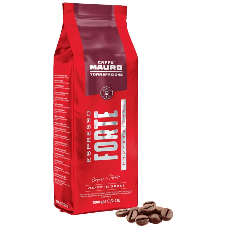 Kawa ziarnista MAURO Espresso Forte Professional 1 kg