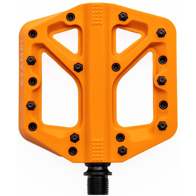 Pedały rowerowe CRANKBROTHERS Stamp 1 Large Pomarańczowy