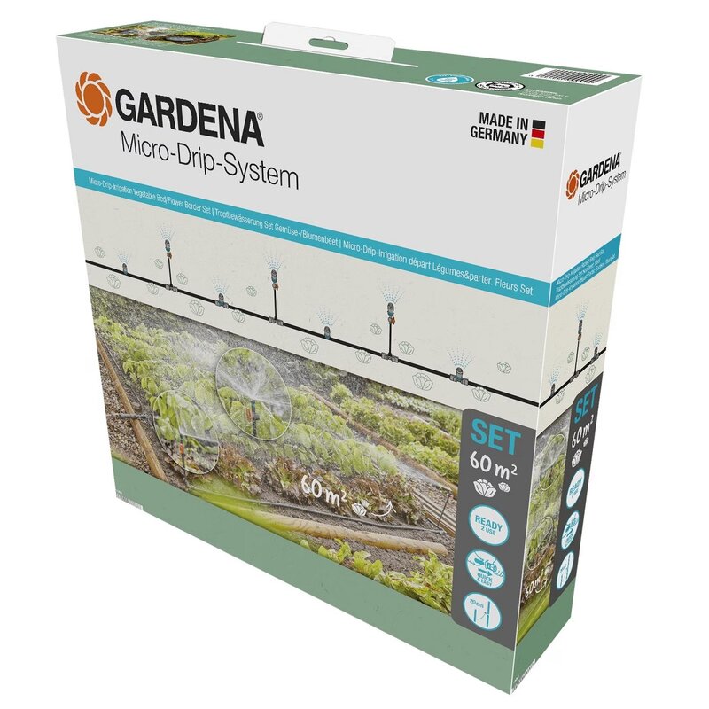 Zestaw do nawadniania GARDENA Micro-Drip-System 25 m 13450-20
