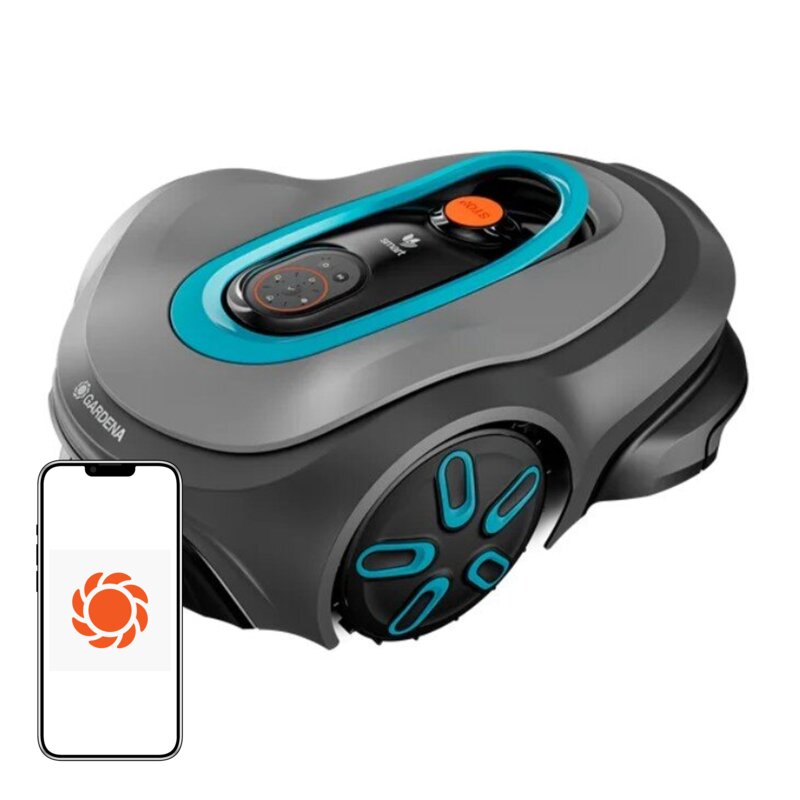 Robot koszący GARDENA Sileno Max 800 19901-32 Sterowanie Bluetooth/Wi-Fi 800m2
