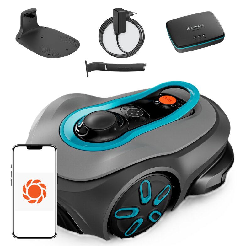 Robot koszący GARDENA Smart Sileno Free 800 19922-32 Bez przewodu ograniczającego 800m2