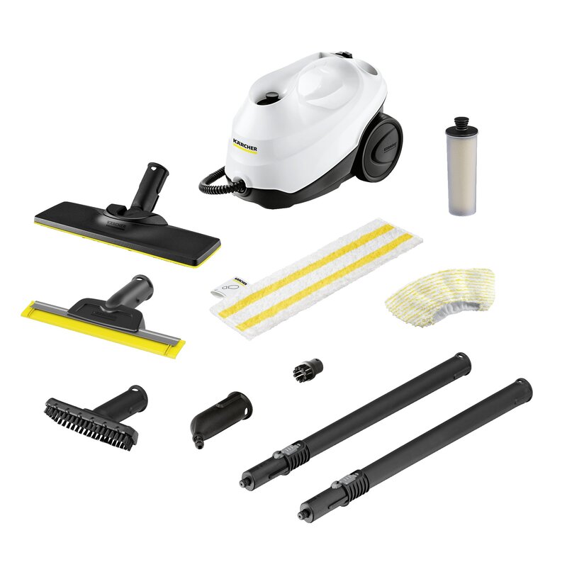 Parownica KARCHER 1.513-664.0 SC 3 EasyFix + Dysza do okien *EU Biały