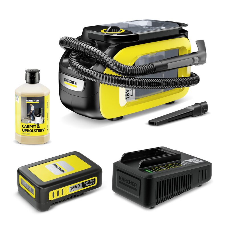 Odkurzacz piorący KARCHER SE 3-18 Battery Set 1.081-509.0 do usuwania plam