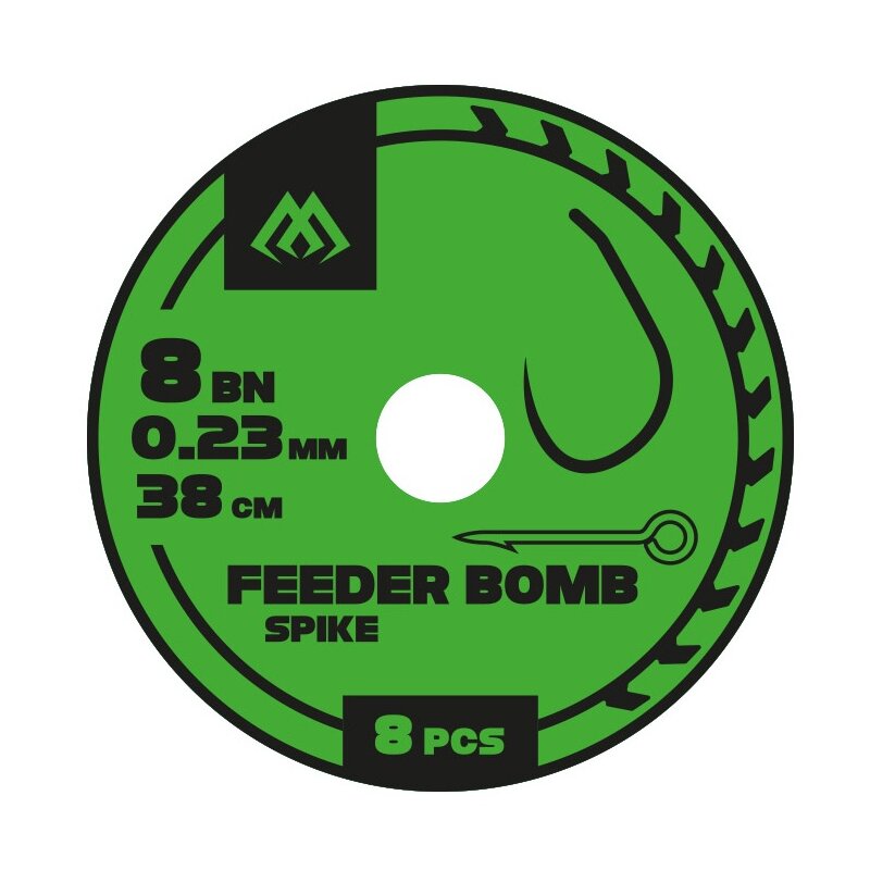 Przypon MIKADO Feeder Bomb HFB805BI-12 0.18 mm / 38 cm