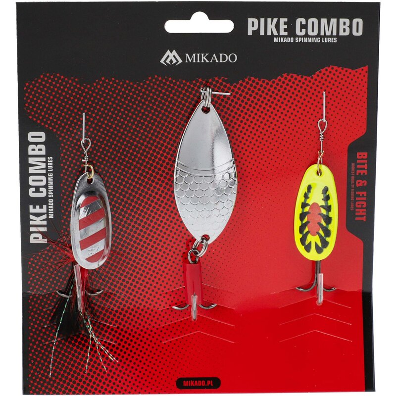 Zestaw błystek MIKADO PMB-OBL-PIKE Pike