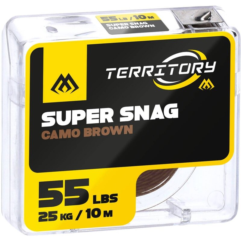 Plecionka MIKADO Super Snag 25 kg / 10 m Brązowy