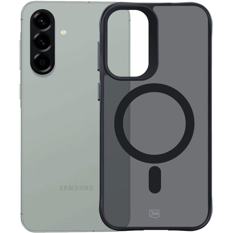 Etui XLINE MagSystem Smoke Guardx do Samsung Galaxy A36/A56 Czarny transparentny
