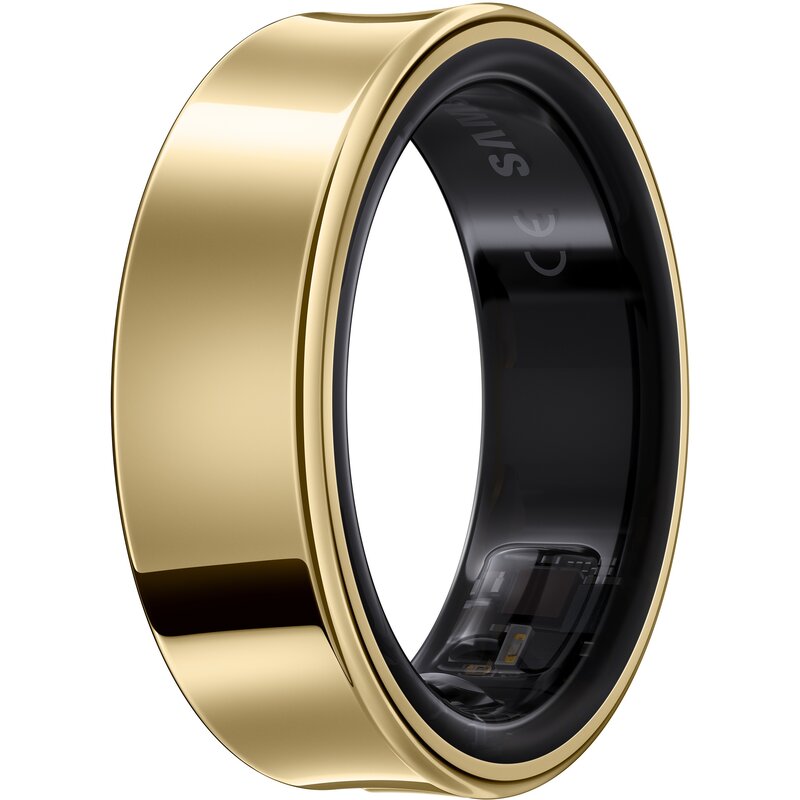 Smartring SAMSUNG Galaxy Ring rozmiar 15 (23.8 mm) Tytanowy Złoty