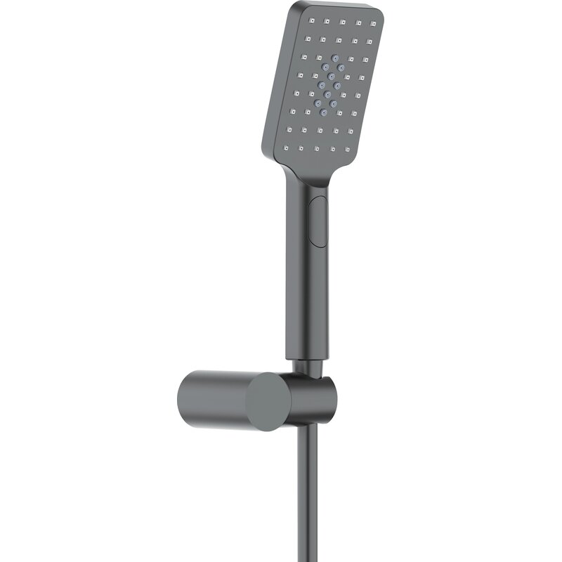 Zestaw prysznicowy punktowy natynkowy DEANTE Alpinia NGA D41K Titanium