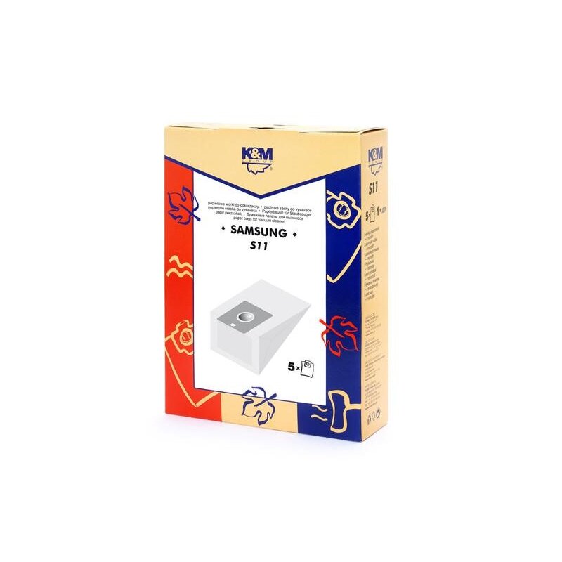 Worek do odkurzacza K&M S11 (5 sztuk)